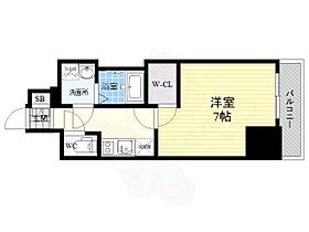 エスプレイス大阪ガルフレジデンス  ｜ 大阪府大阪市港区夕凪１丁目（賃貸マンション1K・6階・26.97㎡） その2