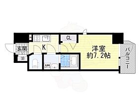 大阪府大阪市此花区西九条３丁目（賃貸マンション1K・10階・24.42㎡） その2