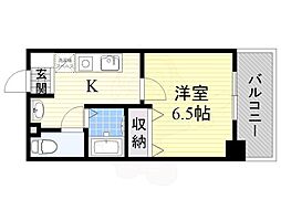ル・パンタン 1Kの間取図画像