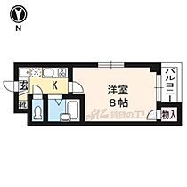 ＲＥＶＥＲＹ朱雀 301 ｜ 京都府京都市上京区千本通竹屋町上ル主税町（賃貸マンション1K・3階・21.00㎡） その2