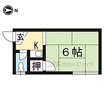 ハイツ市瀬 203 ｜ 京都府京都市左京区浄土寺真如町（賃貸アパート1K・2階・12.00㎡） その2