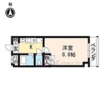 京都府京都市東山区渋谷通東大路東入ル常盤町（賃貸マンション1K・1階・24.20㎡） その2