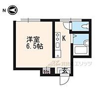 京都府京都市上京区一条通御前通西入三町目西町（賃貸マンション1K・2階・22.00㎡） その2