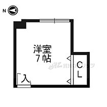 京都府京都市左京区田中大堰町（賃貸マンション1R・3階・13.00㎡） その2