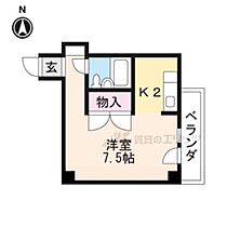 京都府京都市下京区仏具屋町（賃貸マンション1R・3階・20.00㎡） その2