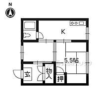 京都府京都市右京区西院西寿町（賃貸アパート1DK・2階・21.00㎡） その2