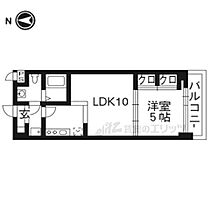 京都府京都市中京区小川通二条下ル古城町（賃貸マンション1LDK・1階・34.04㎡） その2