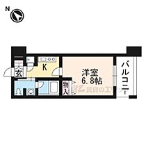 レジディア洛北 410 ｜ 京都府京都市左京区田中南西浦町（賃貸マンション1K・4階・23.15㎡） その2