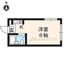 京都府京都市左京区下鴨松ノ木町（賃貸マンション1K・2階・15.00㎡） その2