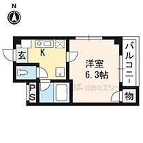 西陣パークハイツ 301 ｜ 京都府京都市上京区大宮通上立売樋之口町（賃貸マンション1K・3階・20.00㎡） その2