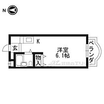 鞍馬口アイビーハウス 409 ｜ 京都府京都市北区新御霊口町（賃貸マンション1K・4階・19.65㎡） その2