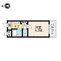 エリートＮＡＫＡＮＯI 103 ｜ 滋賀県草津市野路8丁目（賃貸マンション1K・1階・18.49㎡） その2