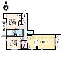 シャーメゾン膳所中庄 305 ｜ 滋賀県大津市中庄２丁目（賃貸マンション2LDK・3階・62.91㎡） その2