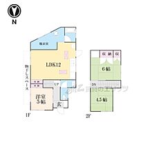 滋賀県大津市中庄２丁目（賃貸一戸建3LDK・2階・52.16㎡） その2