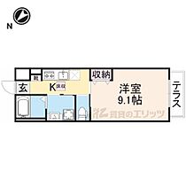 滋賀県彦根市川瀬馬場町（賃貸アパート1K・1階・29.94㎡） その2