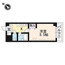 クローバーハイツIII 703 ｜ 滋賀県草津市笠山2丁目（賃貸マンション1K・7階・26.24㎡） その1