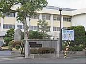 水口中学校まで4000メートル