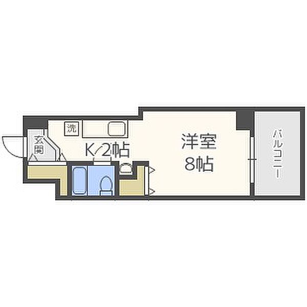 メゾンドブーケ円山 ｜北海道札幌市中央区北一条西23丁目(賃貸マンション1K・7階・21.56㎡)の写真 その2