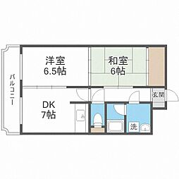 南平岸駅 4.8万円