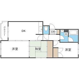 南平岸駅 5.8万円