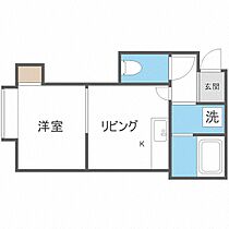 ウィンディー白石  ｜ 北海道札幌市白石区東札幌六条5丁目（賃貸アパート1DK・3階・22.68㎡） その2