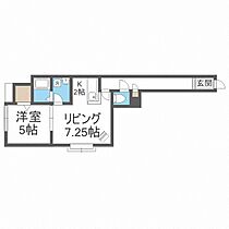 ルミエール北郷  ｜ 北海道札幌市白石区北郷三条11丁目（賃貸アパート1LDK・2階・37.62㎡） その2