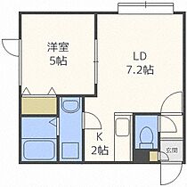 発寒好文邸  ｜ 北海道札幌市西区発寒十四条2丁目（賃貸アパート1LDK・1階・31.59㎡） その2