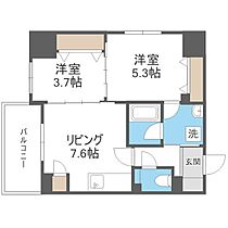 クリオ札幌大通  ｜ 北海道札幌市中央区南三条西5丁目（賃貸マンション2DK・14階・43.98㎡） その2