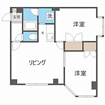 ローヤルハイツ新川  ｜ 北海道札幌市北区新川二条5丁目（賃貸マンション2LDK・3階・46.25㎡） その2