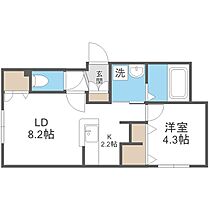 Ｐａｒｅｎｔｅ　Ｎ18  ｜ 北海道札幌市東区北十八条東8丁目（賃貸マンション1LDK・4階・35.61㎡） その2