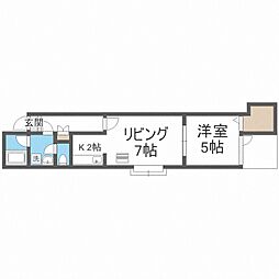 フロルドゥコルザ 1階/-