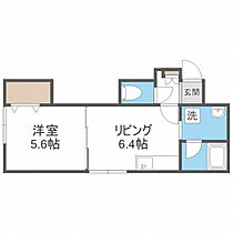 ジョイ発寒  ｜ 北海道札幌市西区発寒四条4丁目（賃貸アパート1DK・2階・27.69㎡） その2