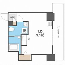 ジュエルタワー  ｜ 北海道札幌市中央区南七条西6丁目（賃貸マンション1R・17階・21.19㎡） その2