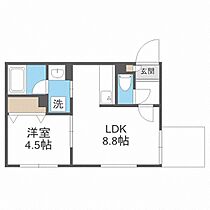 ル・ファール元町グランデ  ｜ 北海道札幌市東区北二十五条東16丁目（賃貸マンション1LDK・3階・30.64㎡） その2