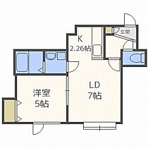 楓ガーデン  ｜ 北海道札幌市北区太平八条4丁目（賃貸アパート1LDK・1階・32.54㎡） その2