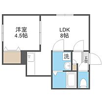 ロージェ・ブルー  ｜ 北海道札幌市中央区南八条西12丁目（賃貸アパート1LDK・3階・28.52㎡） その2