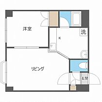 セントポーリア五番館  ｜ 北海道札幌市豊平区平岸二条7丁目（賃貸マンション1LDK・6階・33.06㎡） その2