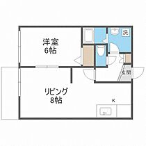 タウンハウス早水Ａ  ｜ 北海道札幌市豊平区西岡二条13丁目（賃貸アパート1LDK・2階・36.45㎡） その2