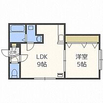 ＫＯＫＯＭＯ　Ｎ23  ｜ 北海道札幌市北区北二十三条西8丁目（賃貸アパート1LDK・2階・31.00㎡） その2