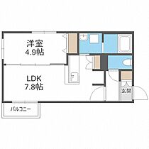 ＥＶＡ南平岸（エヴァ南平岸）  ｜ 北海道札幌市豊平区平岸一条12丁目（賃貸マンション1LDK・2階・34.37㎡） その2