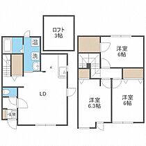 ジーリョＢ  ｜ 北海道札幌市北区屯田九条7丁目（賃貸アパート3LDK・1階・79.50㎡） その2