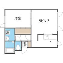 サンシティ20  ｜ 北海道札幌市北区北二十条西2丁目（賃貸アパート1LDK・2階・41.74㎡） その2