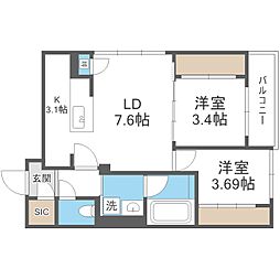 ＬｉｖｅＣａｓａ豊平 5階