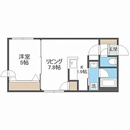 Ｅｓｐｏｉｒ　ＭＡＥＤＡ（エスポアール前田） 1階