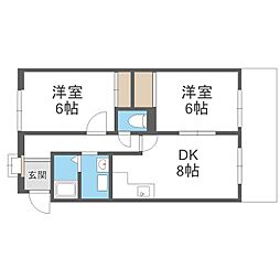 北17条ビル（旧：ＬＥＥ北17条東ビル） 2階