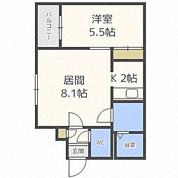 ジュネス琴似 3階