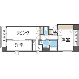 ルラシオン北9条通 2階/-