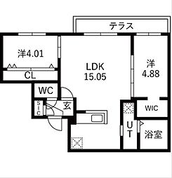 札幌市営東西線 新さっぽろ駅 徒歩10分 1階/-