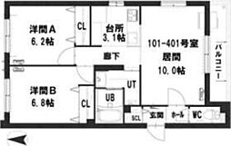 グランメールＶｉｌｌａ9．16 3階
