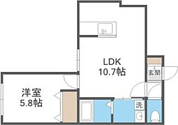 JR函館本線 発寒中央駅 徒歩4分 1階/-